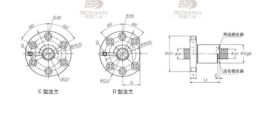 KURODA GD3210JT-CDPR 日本黑田丝杆和THK丝杠